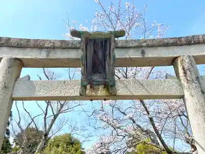山部神社の鳥居