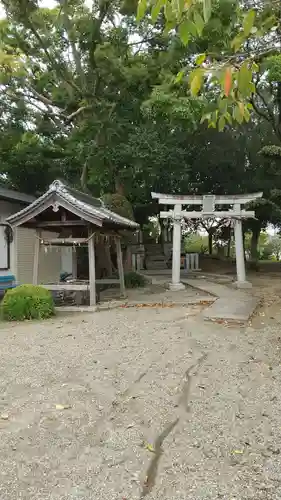 真上神社の鳥居