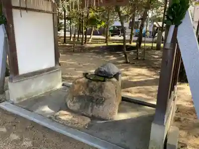 行事神社の手水舎