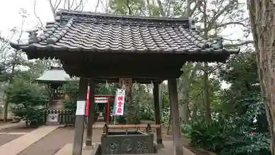 千束八幡神社の手水舎