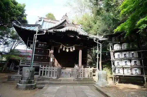 諏訪神社の本殿・本堂