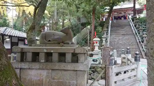 枚岡神社の狛犬