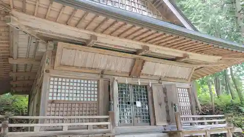 戸隠神社火之御子社の本殿