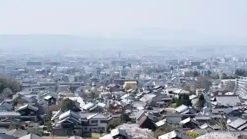 白毫寺の景色