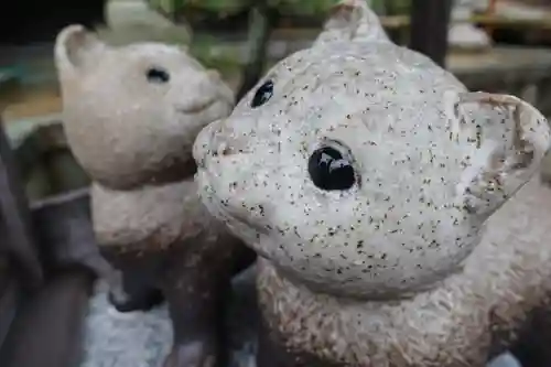 白國神社の狛犬