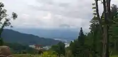 河口浅間神社の景色