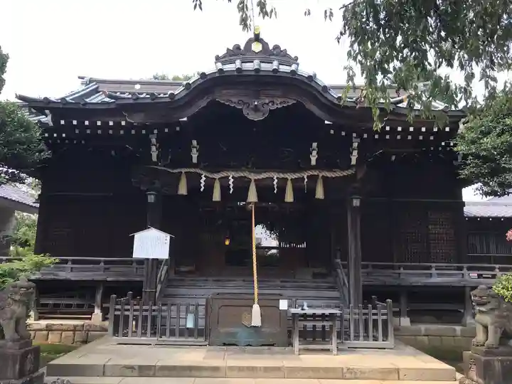 白山神社の本殿・本堂