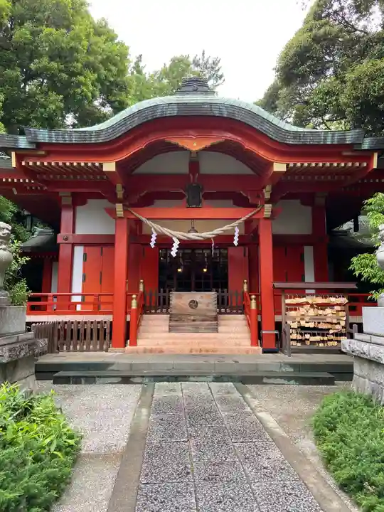 自由が丘熊野神社の本殿・本堂