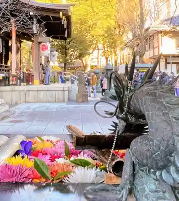 熊野神社の手水舎