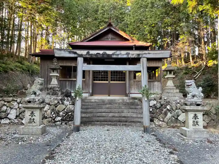 神原神社の鳥居
