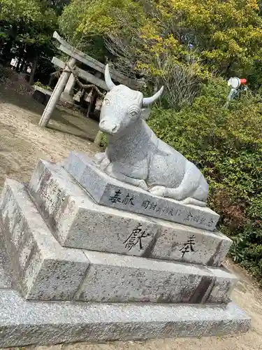 磯崎神社の狛犬