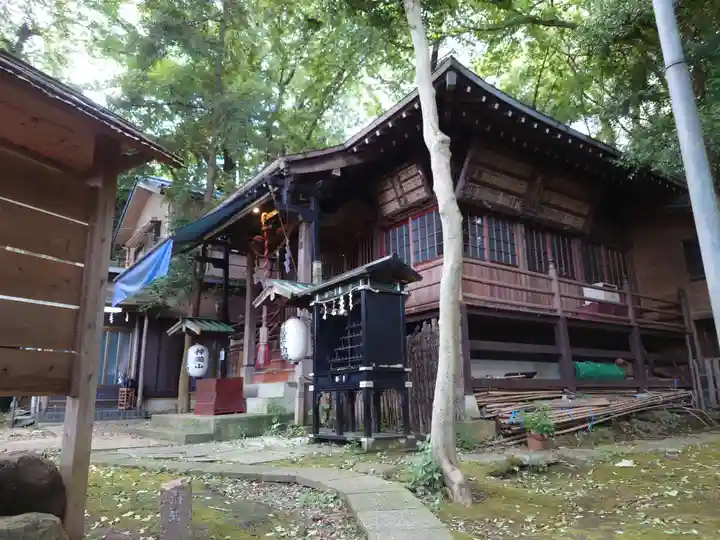 武州白子熊野神社の本殿・本堂