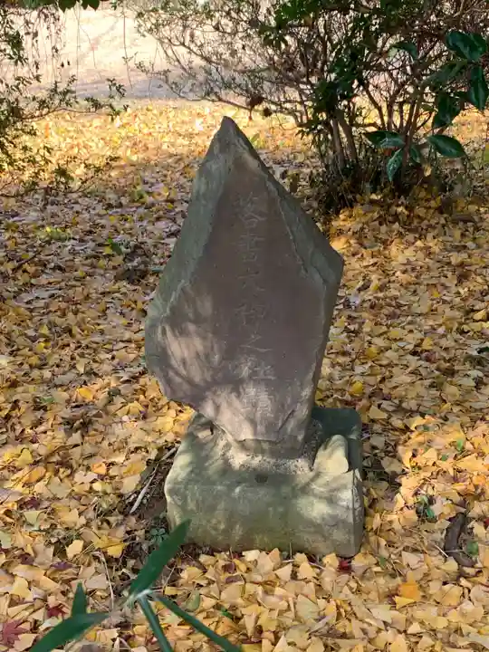 落文神社跡(千葉県)