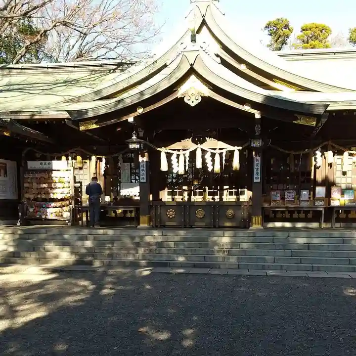 検見川神社の本殿・本堂