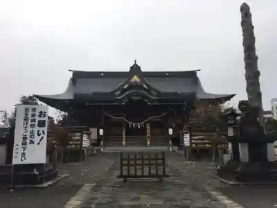 新発田諏訪神社の本殿・本堂