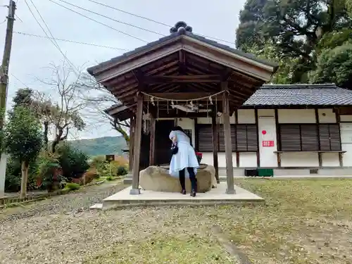 五社神社の手水舎