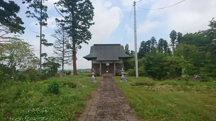 鹿嶋神社の本殿・本堂
