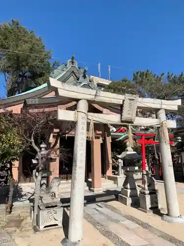 亀山八幡宮の鳥居