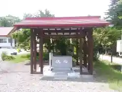 中標津神社の手水