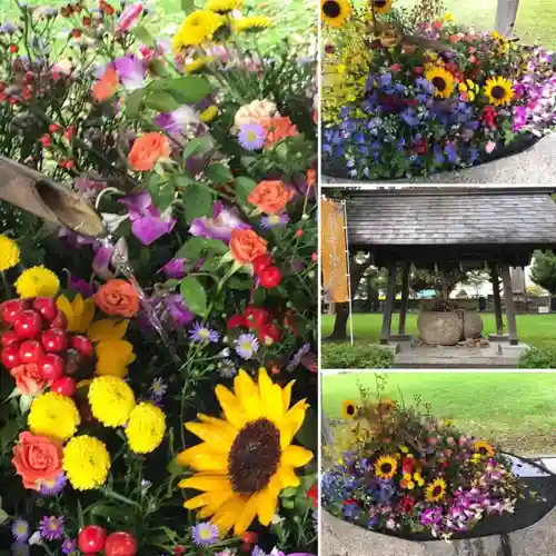 当別神社の手水舎