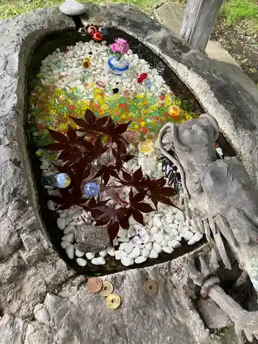 帯廣神社の手水舎