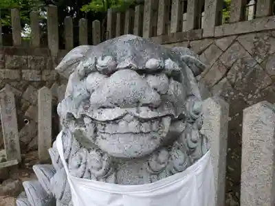 金ケ崎神社の狛犬