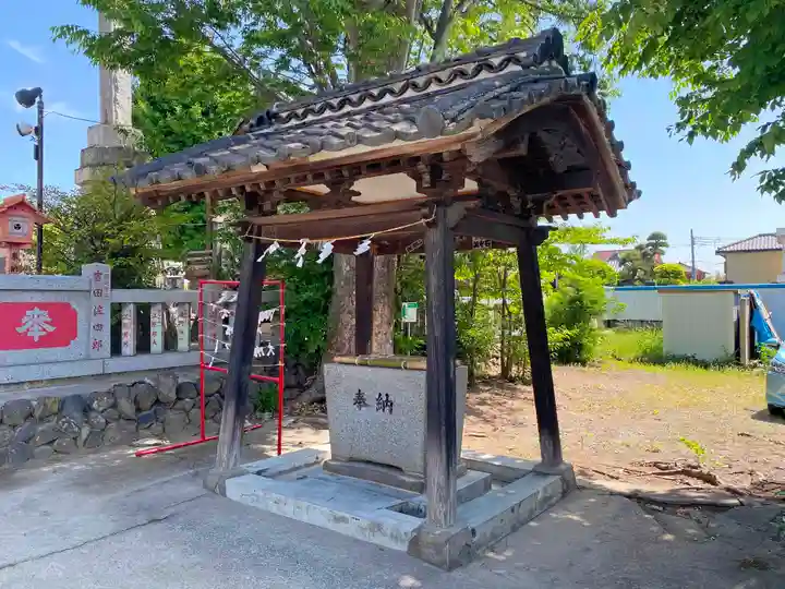 小祝神社の手水舎