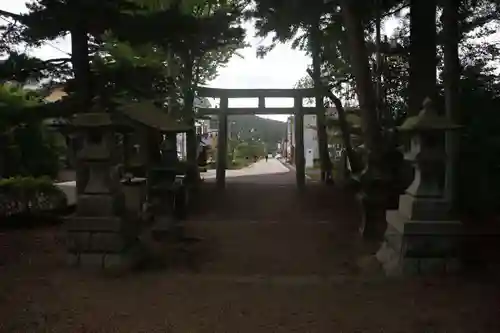  岳温泉神社 の鳥居