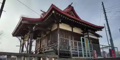 中里熊野神社の本殿・本堂