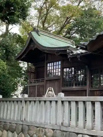 高田波蘇伎神社の本殿・本堂