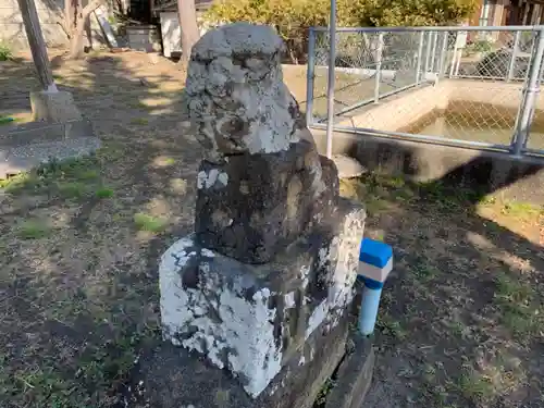 青根原神社の狛犬