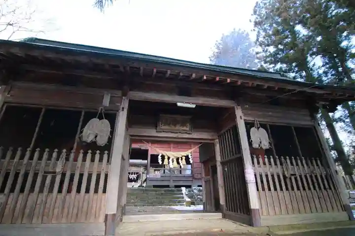 田村神社の山門・神門