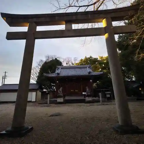 若宮八幡宮の鳥居