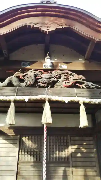 諏訪神社の本殿・本堂