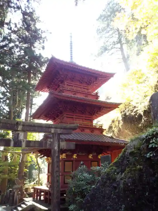 榛名神社の塔