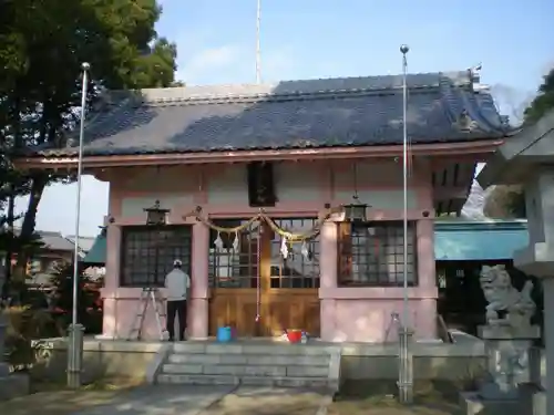 大神神社（花池）の本殿・本堂