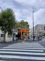 穴八幡宮の周辺