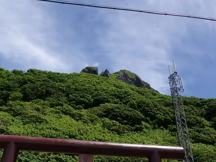 石神神社の景色