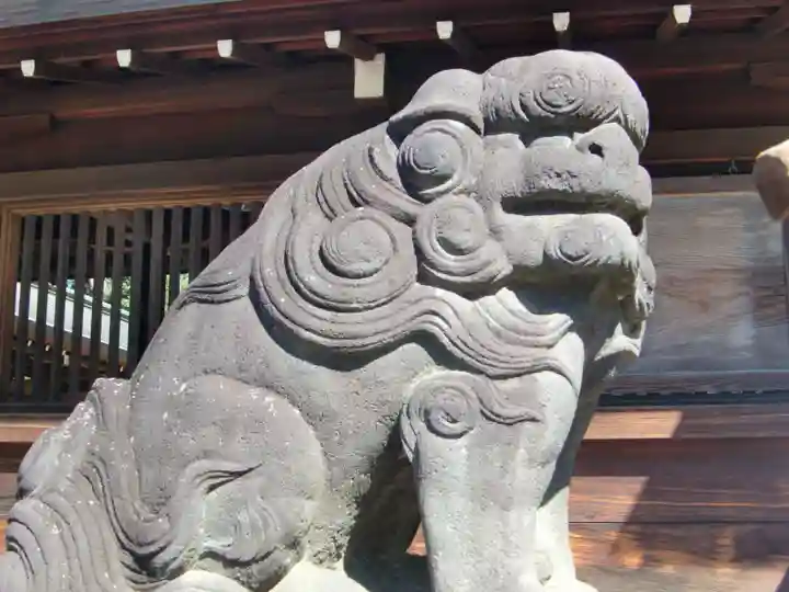 井草八幡宮の狛犬
