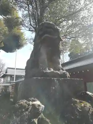 大國魂神社の狛犬