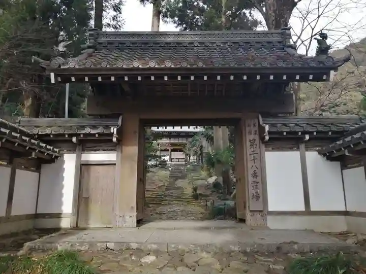 龍福寺の山門・神門