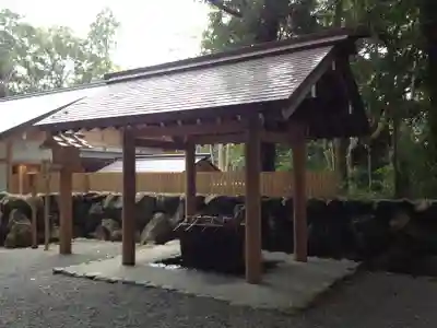 月讀宮（皇大神宮別宮）の手水舎