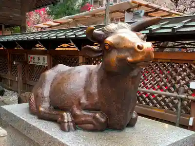 湯島天満宮の狛犬