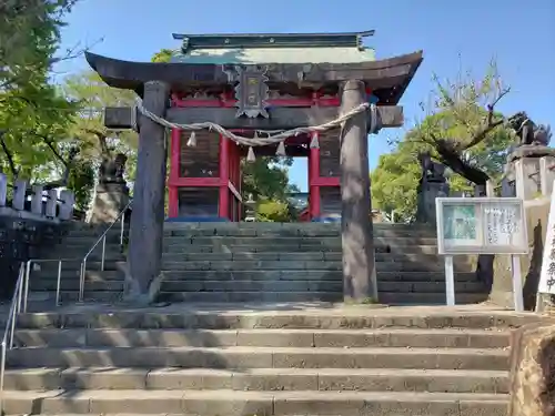 駛馬天満宮の鳥居