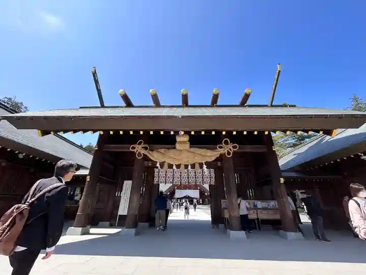 北海道神宮の山門・神門