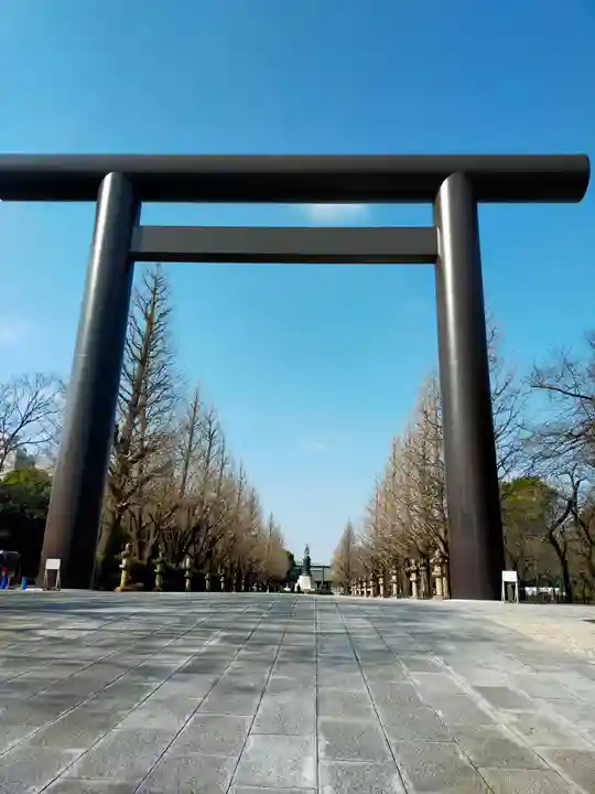 靖國神社の鳥居
