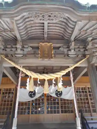 植田八幡神社の本殿