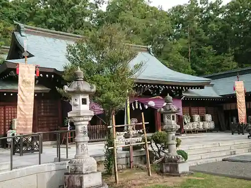 山梨縣護國神社の本殿・本堂