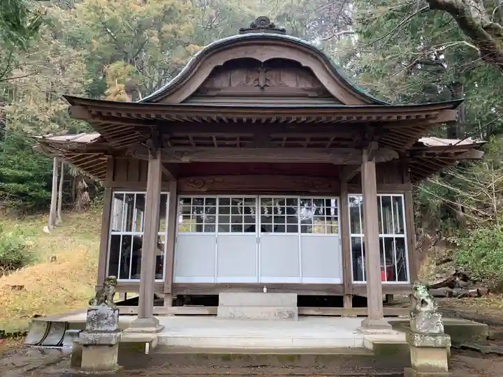 白山神社の本殿・本堂