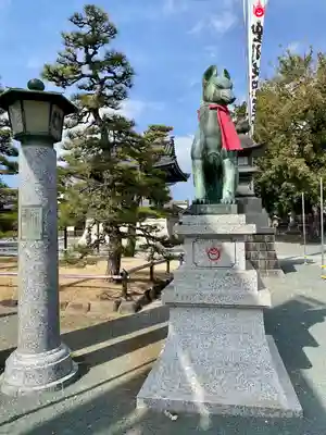 豊川閣　妙厳寺の狛犬
